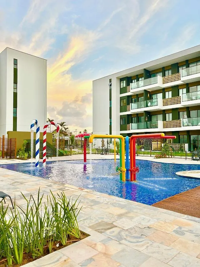 Mana Beach Muro Alto-Flat 12 Ohana E 20 Aloha Terreo Frente Piscina Pôrto das Galinhas